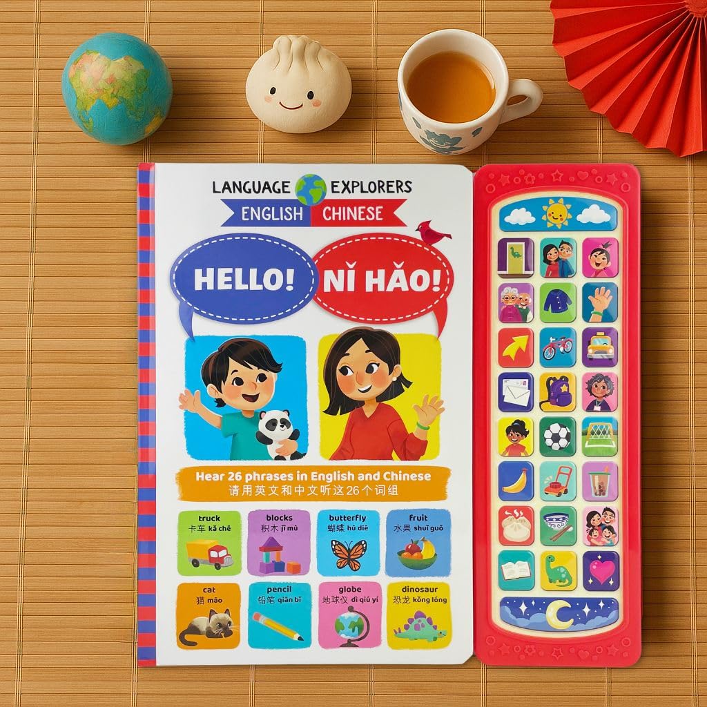 Language Explorers Hello!/Ni Hao!: English / Chinese