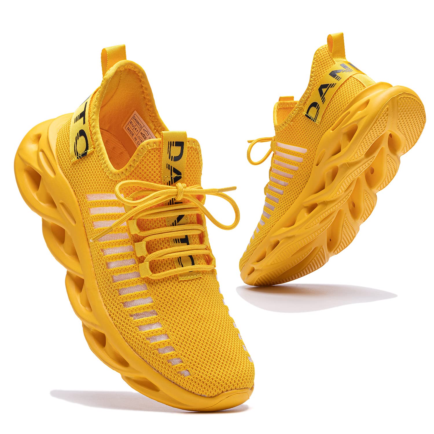 Dannto Scarpe da Ginnastica Uomo Donna Sneakers Running Sportive Basket Outdoor Respirabile Mesh Scarpe da Corsa Tennis Fitness Unisex