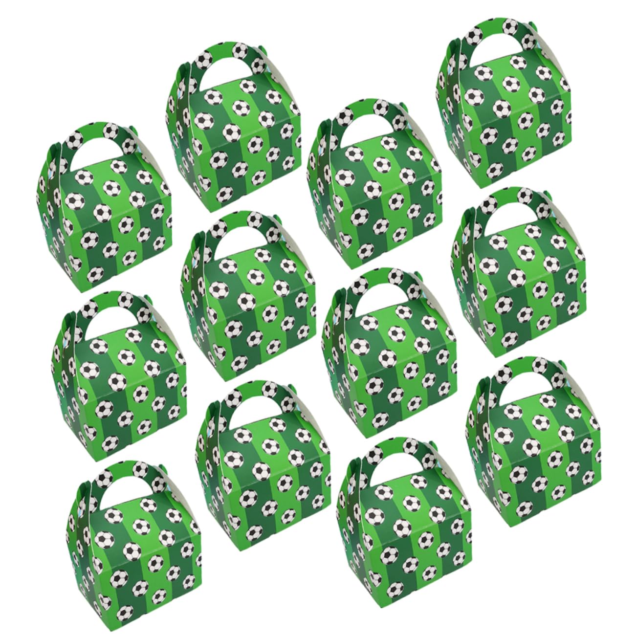 Anneome 50pcs Football Candy Box Party Sweets Boxes Soccer Theme Birthday Party Decorations