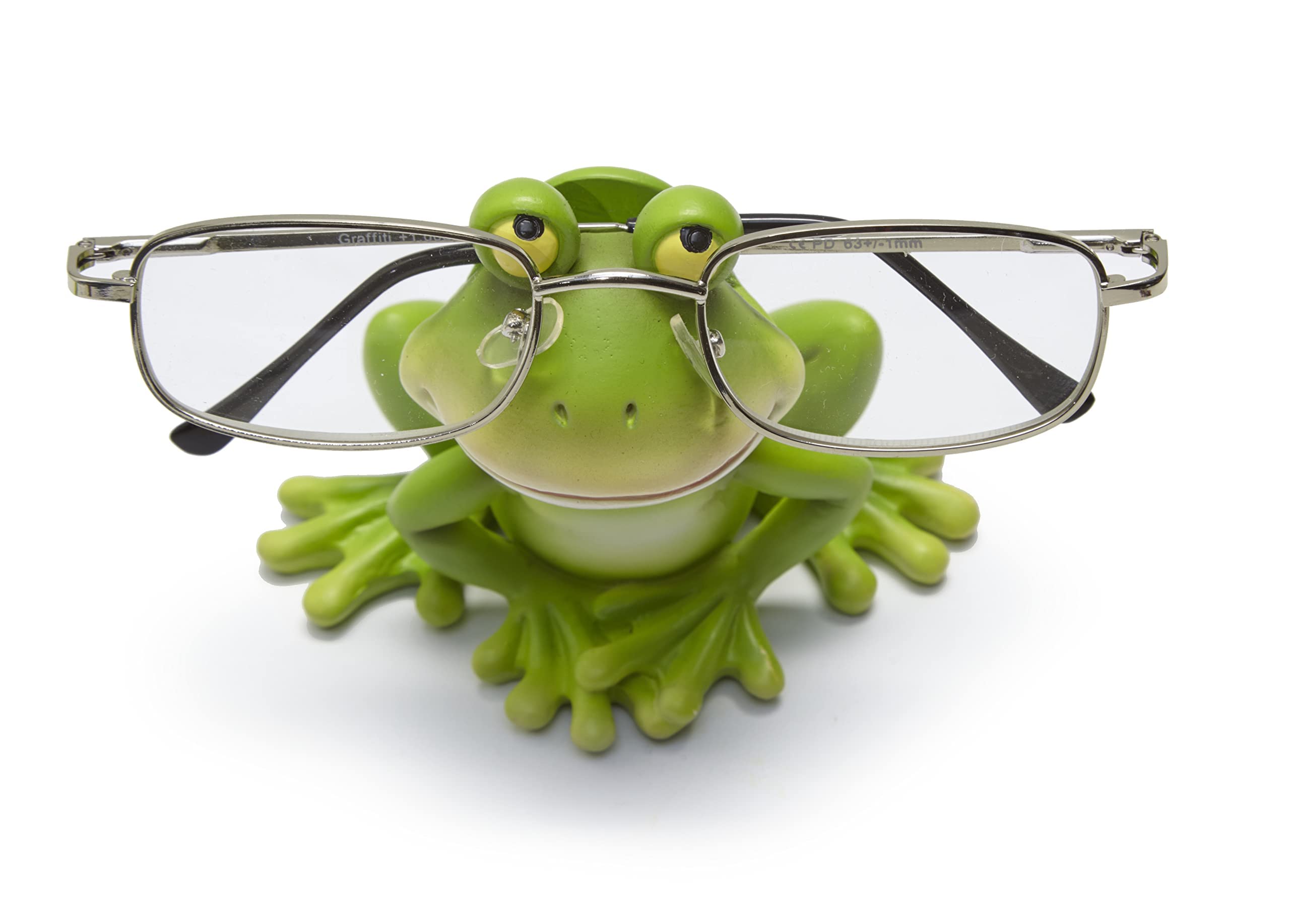 By Bers Glasses Holder Die _Vogel-Design Hand-Painted Animal Real Funny Polyresin for Fun and Young at Heart Gift Colourful, One Size - Image 3
