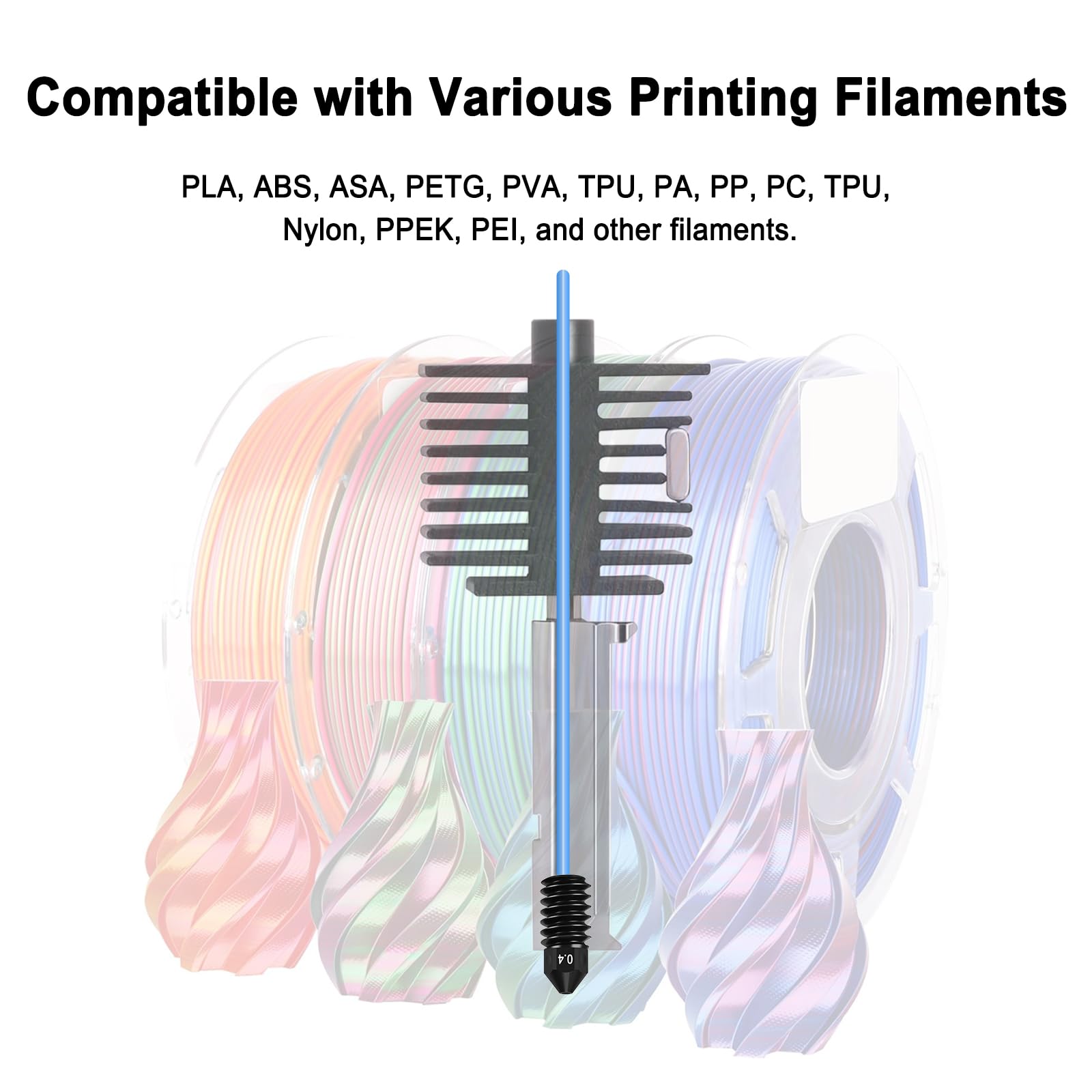 Amazon.co.jp: HIKUDIY Bambu Lab A1/A1 Mini用硬化スチールノズル 6個