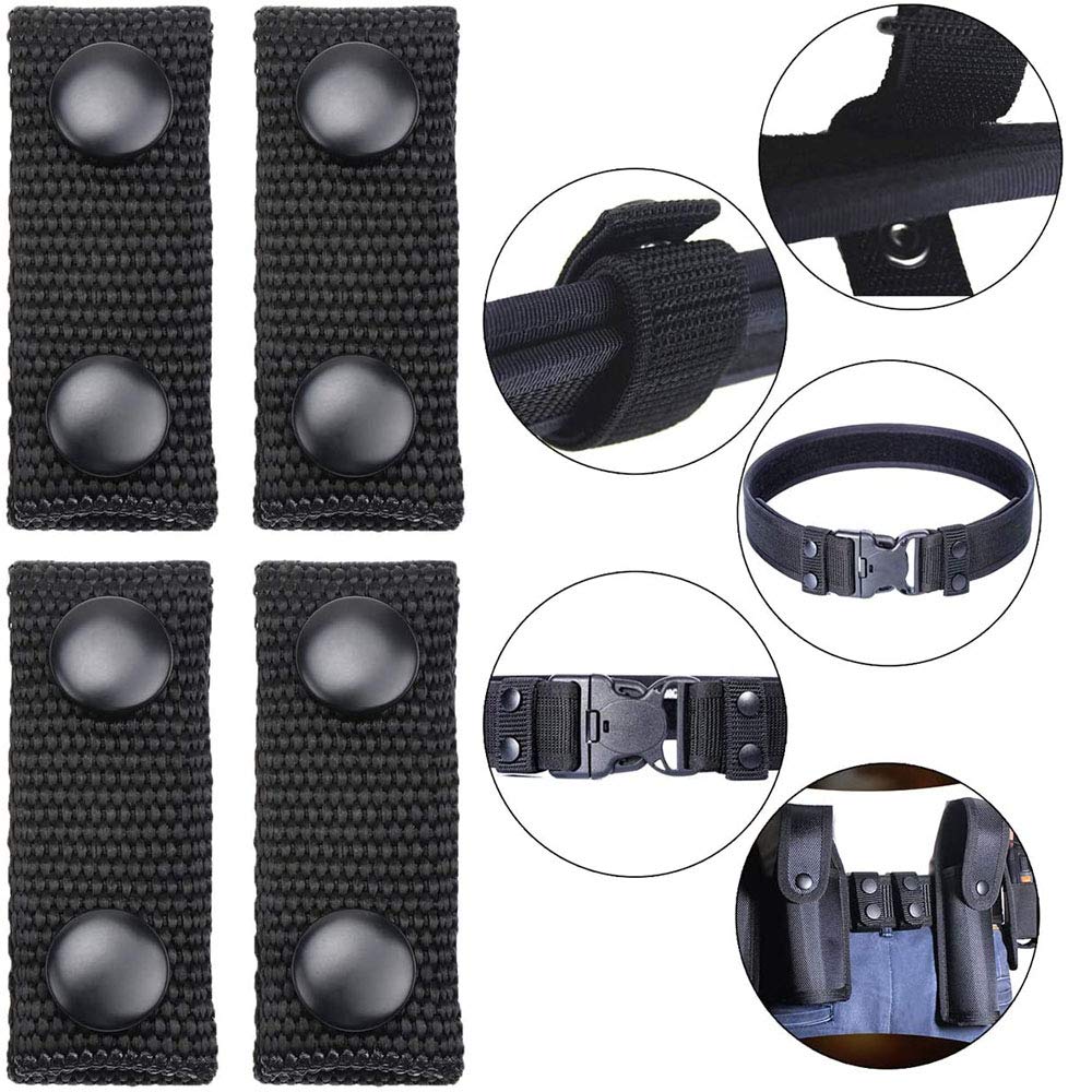 EMSea Lot de 6 ceintures tactiques en nylon résistant avec double