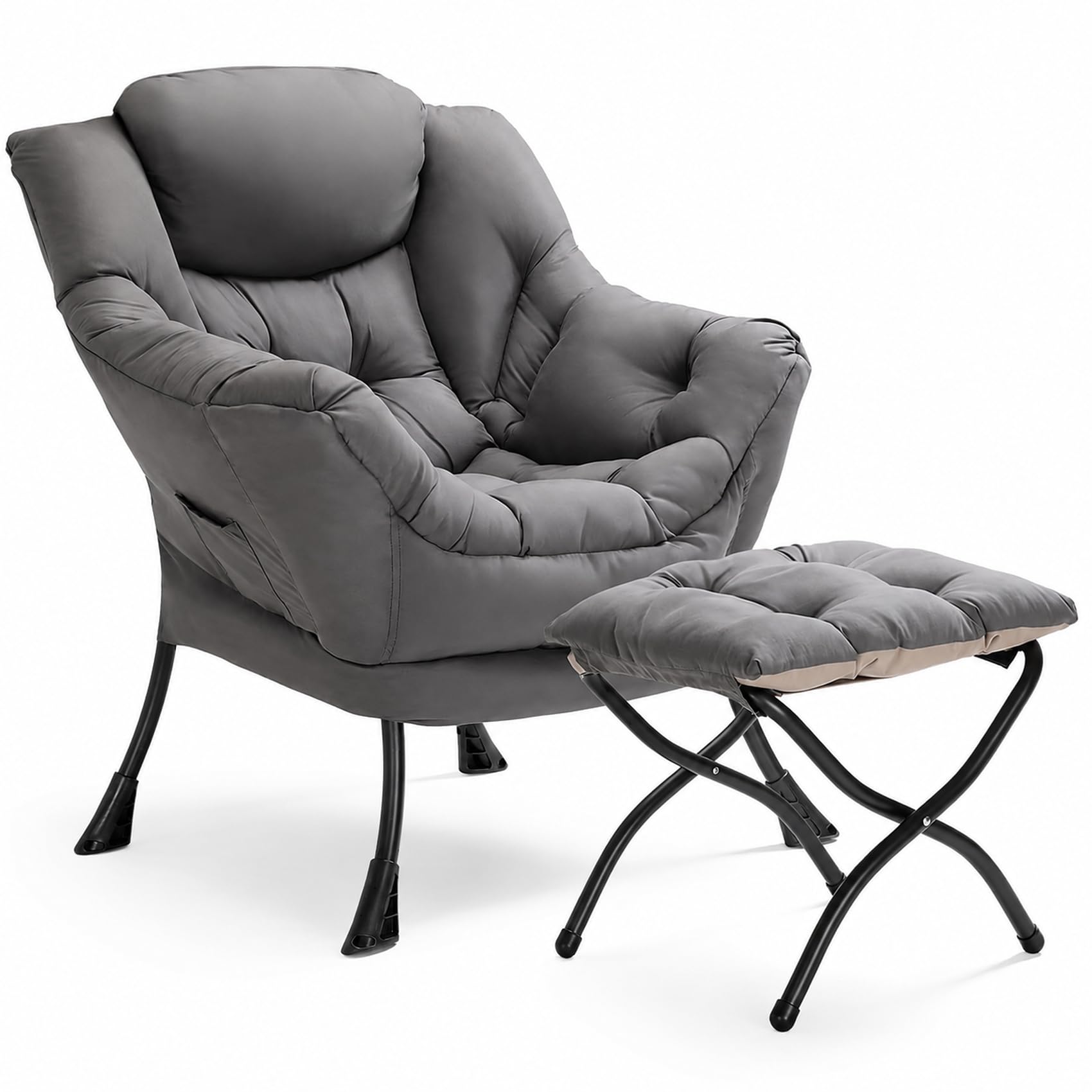 LITA Lazy Chair with Ottoman