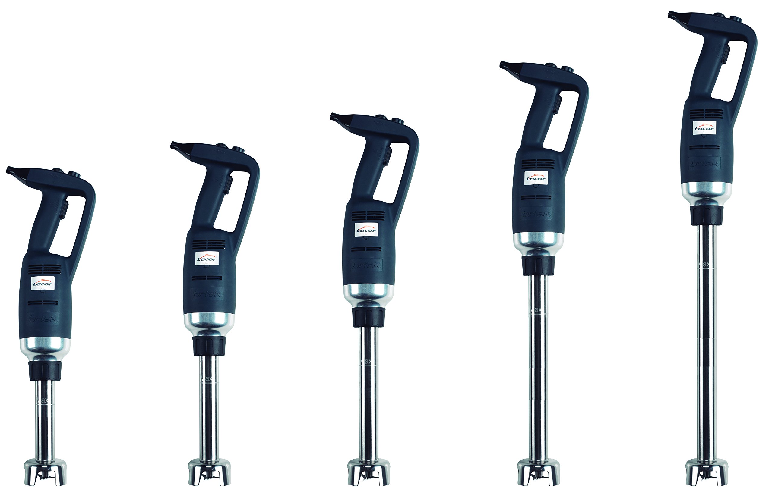 Lacor - Brisk Batidor Profesional de Serie Fija de 350 W y 50 cm, 5.3 tons