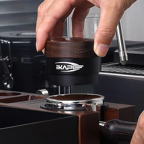 Miniatura 9 de IKAPE Coffee Products, distribuidor de café de 2.087in, distribuidor de espresso adaptativo por gravedad que se adapta a todos los portafiltro