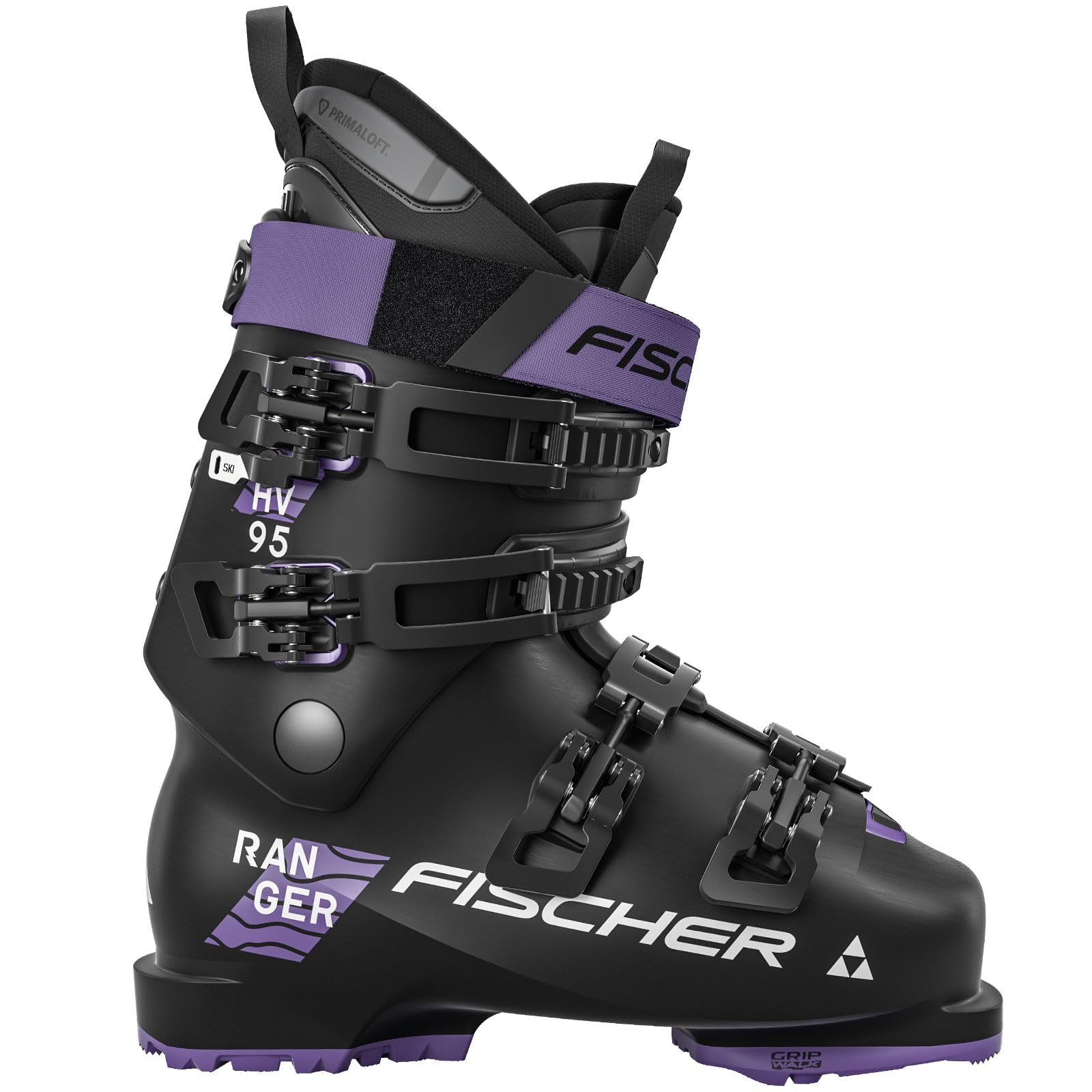 Fischer Ranger HV 95 GW Chaussures de ski alpin durables et confortables avec semelle GripWalk pour femme