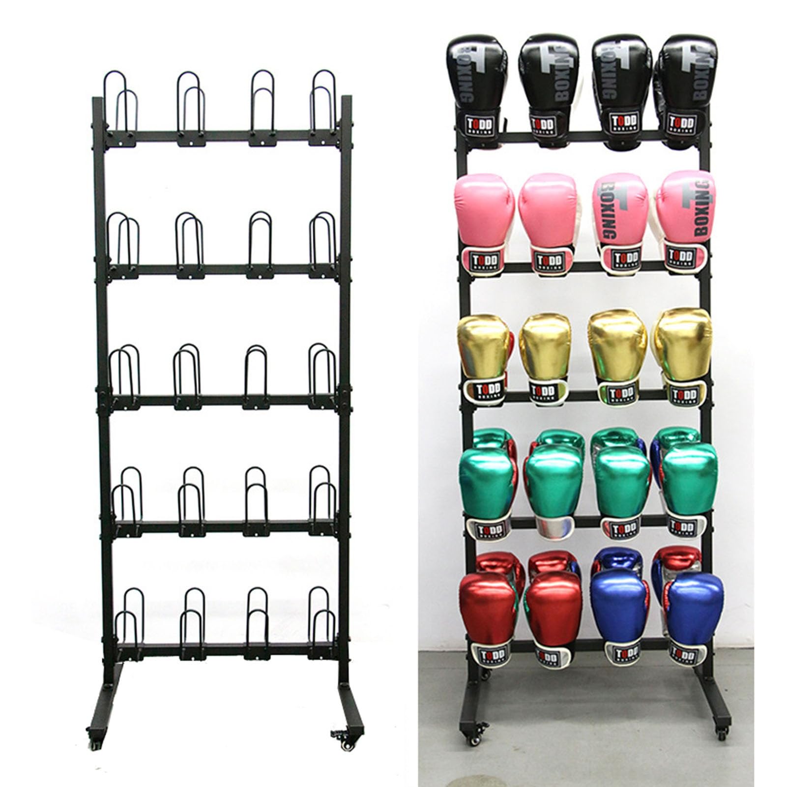 Boxing Glove Storage Racks Boxing Glove Wall Rack (2-Pack) Holds