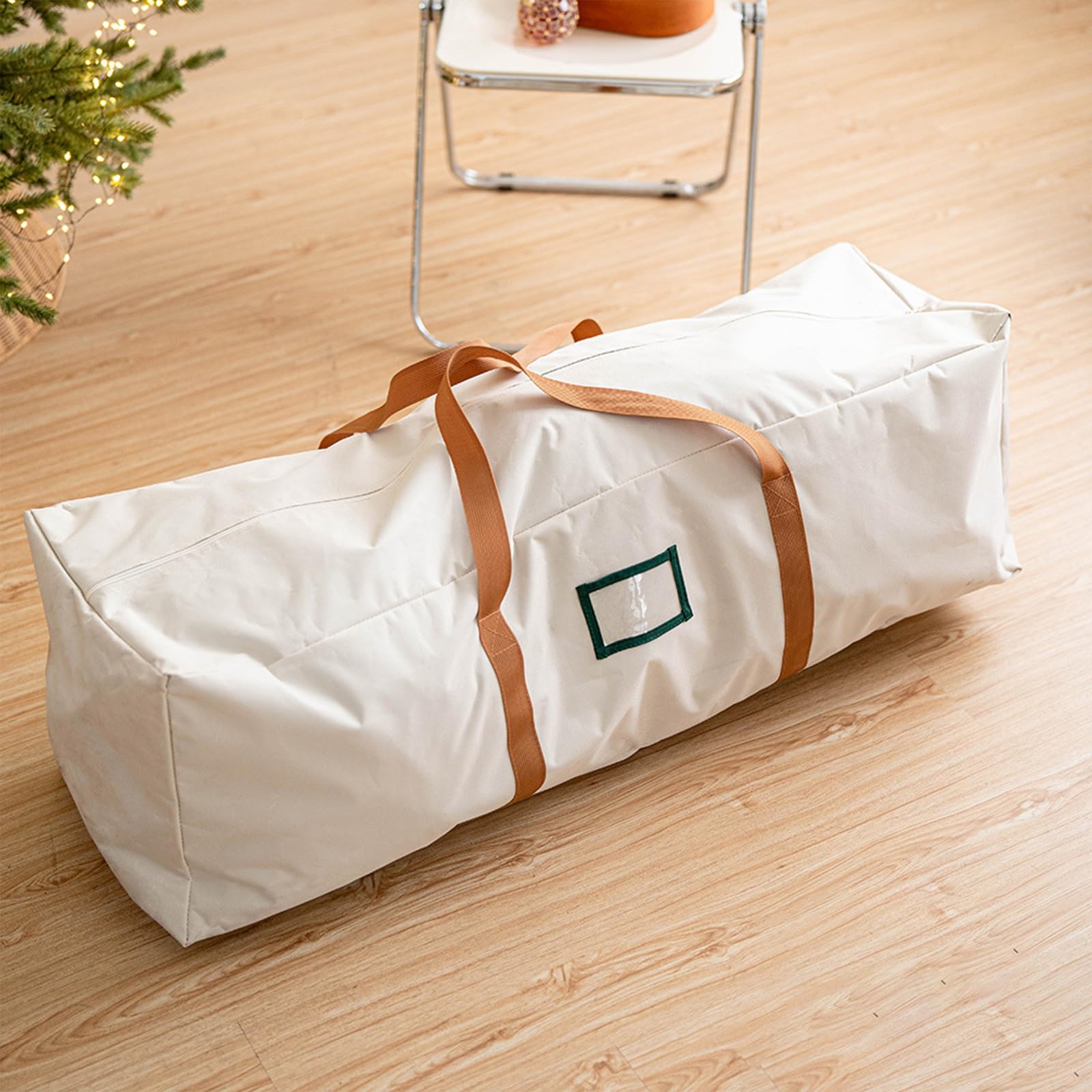 Funda protectora para árbol de Navidad, de tela Oxford, espaciosa, con asas, para uso doméstico y comercial