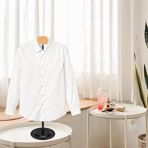 Miniatura 4 de AojSup Paquete de 2 soportes de exhibición de camisas, soporte de exhibición de camisetas para proveedores, soportes de exhibición de ropa ajustable