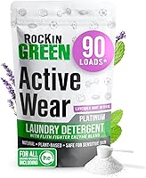 Vista 10 de Detergente para ropa Rockin' Green, Detergente en polvo para ropa a base de plantas, Detergente para ropa totalmente natural, Combate el olor vegano