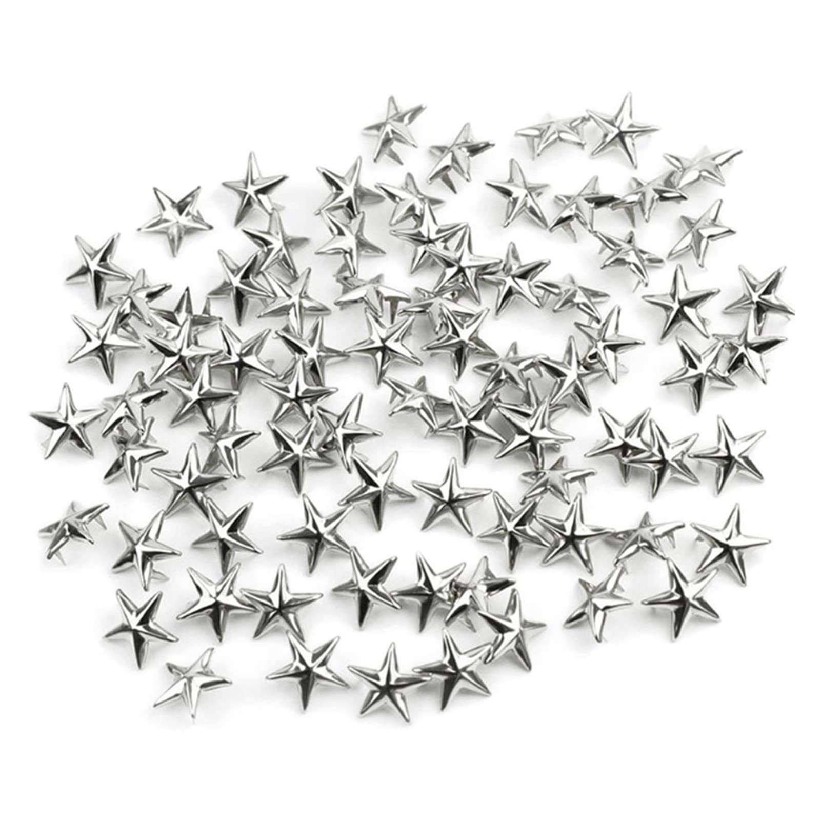 100pz Stella FAI DA TE Metallo Artiglio Perline Nailhead Borchie