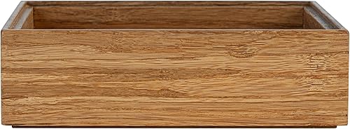 Miniatura 13 de Restaurantware Eco Display - Contenedor de condimentos de bambú de 7 x 7 x 2 pulgadas, 1 caja grande para especias  resistente a las astillas, para