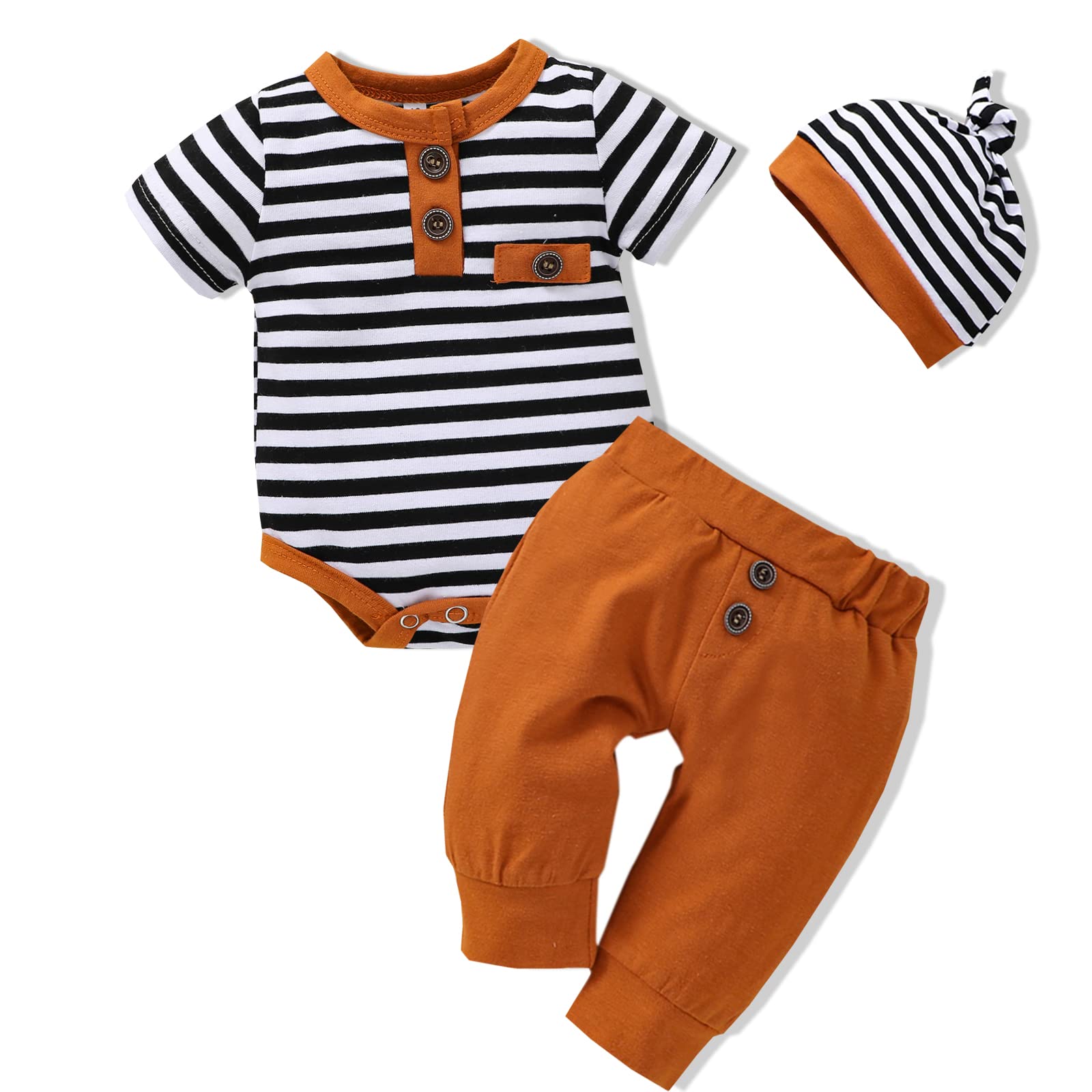 VINUOKERBaby Boys Baby Clothes Infant Clothes