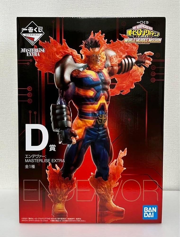 一番くじ ヒロアカ D賞 エンデヴァー フィギュアWHM