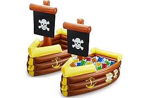 The Ultimate Party Accessory: The Cunhill 2 Pieces Inflatable Pirate Ship Cooler