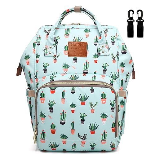 Bolsa de pañales para mujer, impermeable, para el cuidado del bebé, cuadriculado, L