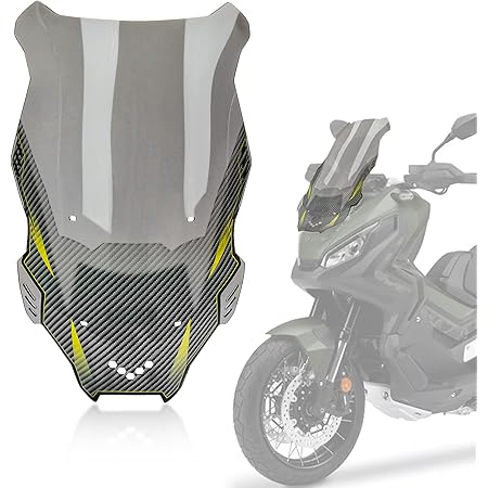 Amazon Com Psler Motorcycle Windscreen Windshield Deflector Windscreen Shield For X Adv 150 19 21 Smoke Automotive