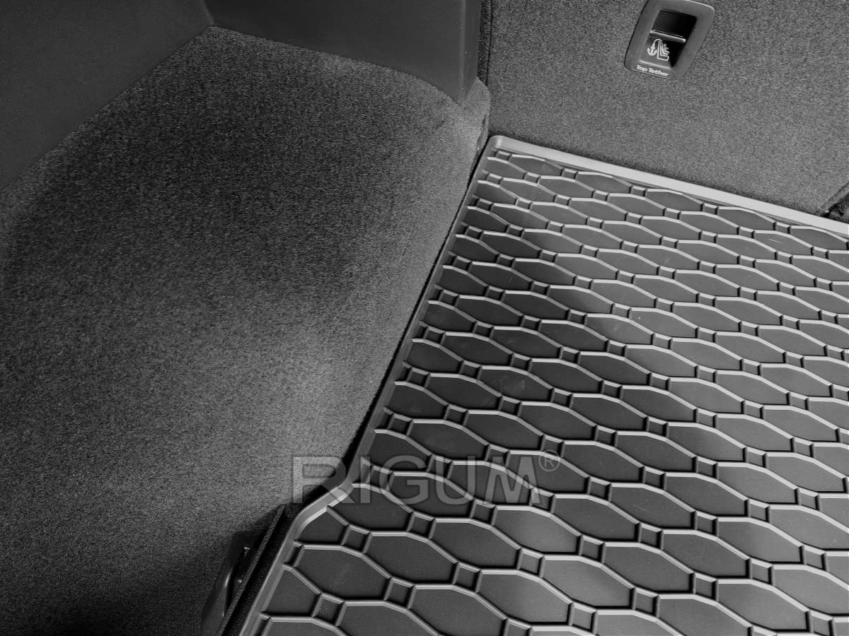 Gummimatte Kofferraumwanne RKK kompatibel mit VW Tiguan II AD1 oberer B ab Bj. 2016-2023