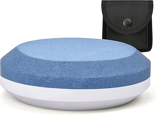 Miniatura 8 de NedFoss - Disco afilador con estuche, piedra de afilar de grano dual para exteriores, herramienta multiusos para afilar hachas, hachuelas,