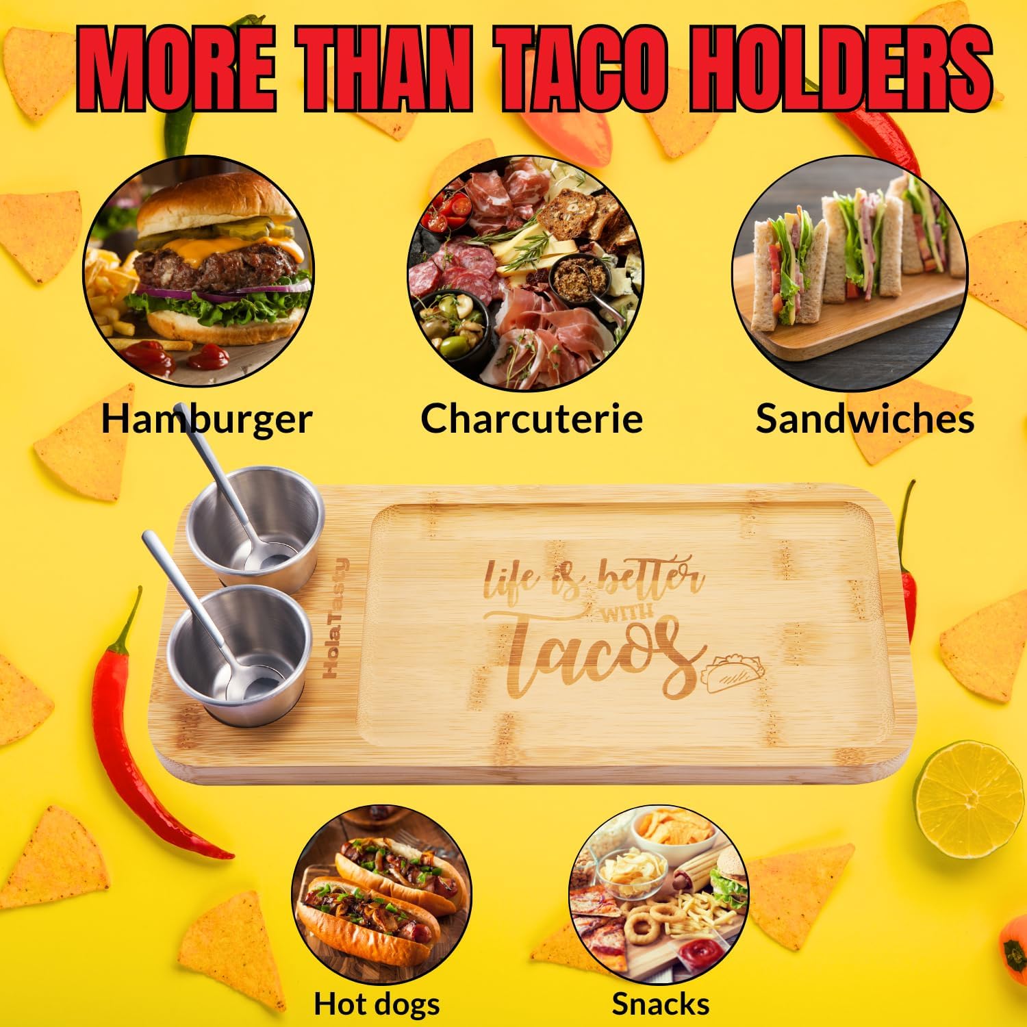 Margarita Salt Rimmer Set + Taco Holder Kit