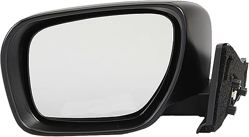 Dorman 955-704 Espejo eléctrico para puerta del lado del conductor, plegable compatible con modelos Mazda seleccionados, color negro