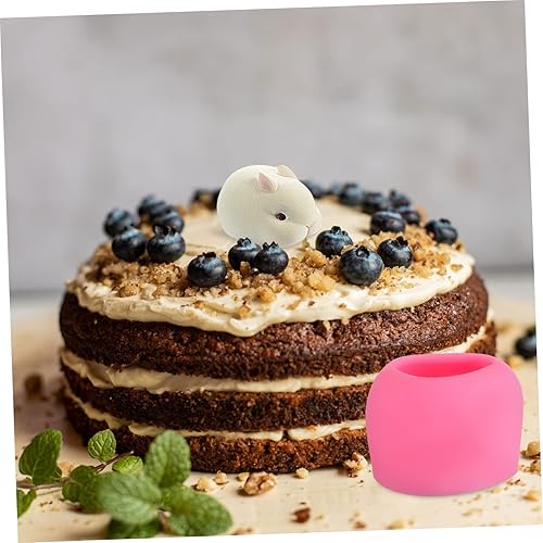 Miniatura 8 de NOLITOY 15 piezas de moldes de pudín para hornear postres, pudines, suministros de caramelos, loción decorativa de conejo, moldes de pastel de