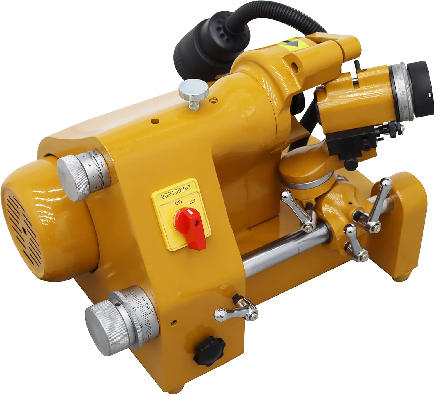 TECHTONGDA Cutter Grinder Drill Sharpener Sharpening Machine for End Mill Twist Drill Cutter Grinding Tool 220V Universal Collects
