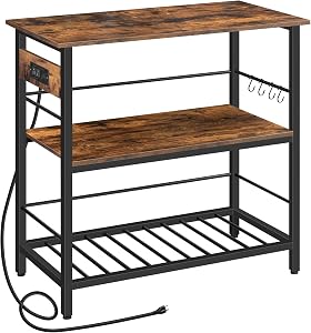 Kitchen Islands We're Obsessed With (All on Amazon) HOOBRO Kitchen Island with Power Outlet