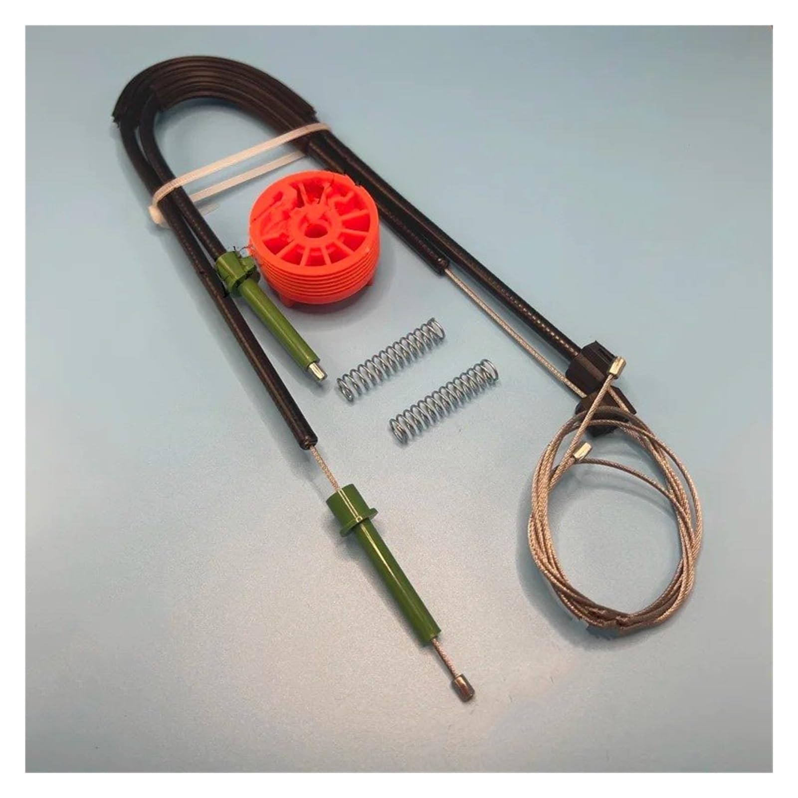 KIT RIPARAZIONE ALZACRISTALLI POSTERIORE SINISTRO PER PEUGEOT 307 CABRIOLET 2003-2008 Alzavetro Alzacristalli