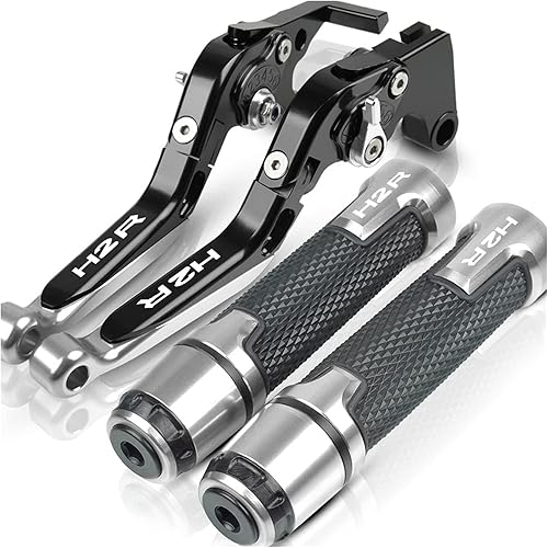 Manija de embrague motocicleta CNC accesorios ajustables plegables extensibles con logotipo, palancas de embrague de freno, manillar, agarres de