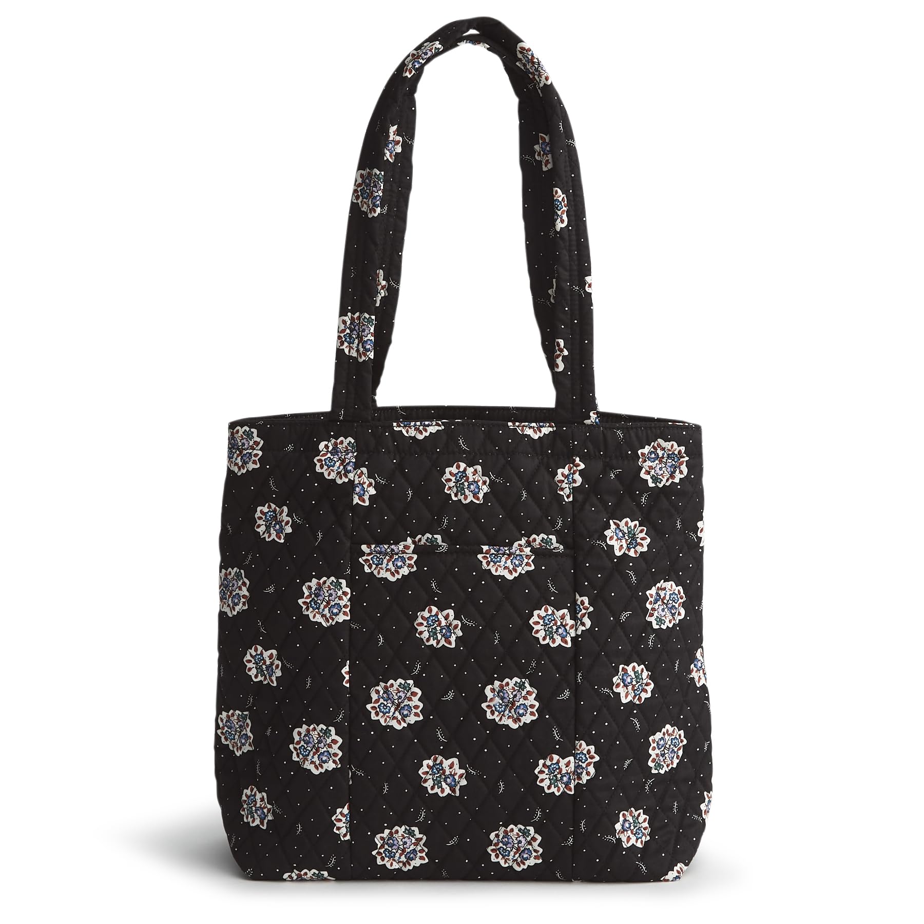 Vera Bradley Women's Cotton Tote, Feathery Bouquets, One Size