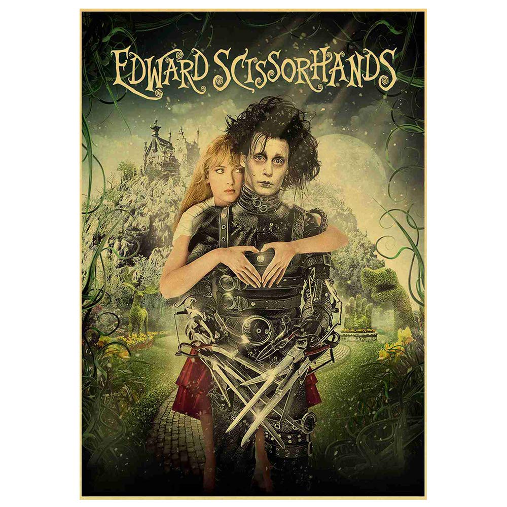 Amazon.co.jp: Edward Scissorhands ブリキ看板 エドワード 