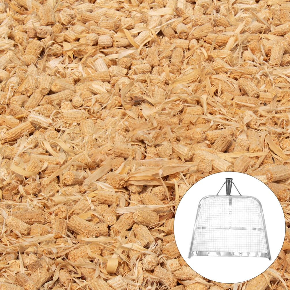 Yardwe De Cosecha De Grano Ranurado De 6Mm Pala De Mazorca Pala De Granja Herramientas De Recolección para Jardinería Agricultura Pala Metálica para Maíz