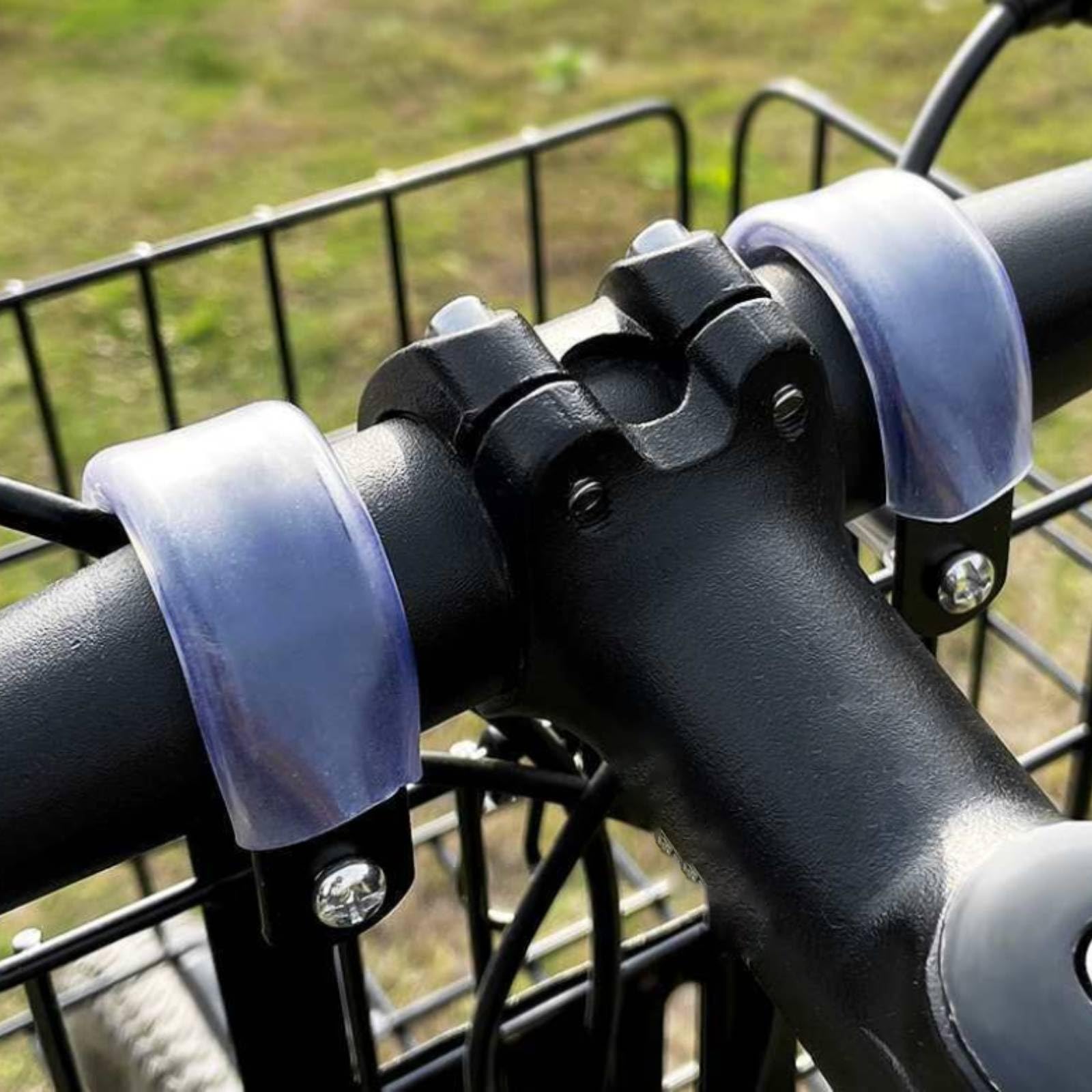Drahtkorb mit Tasche faltbar Fahrradkorb mit Innentasche zusammenklappbar Gepäckkorb für Radfahr, Einkauf, Silber, Verstärkter Korb + Innentasche