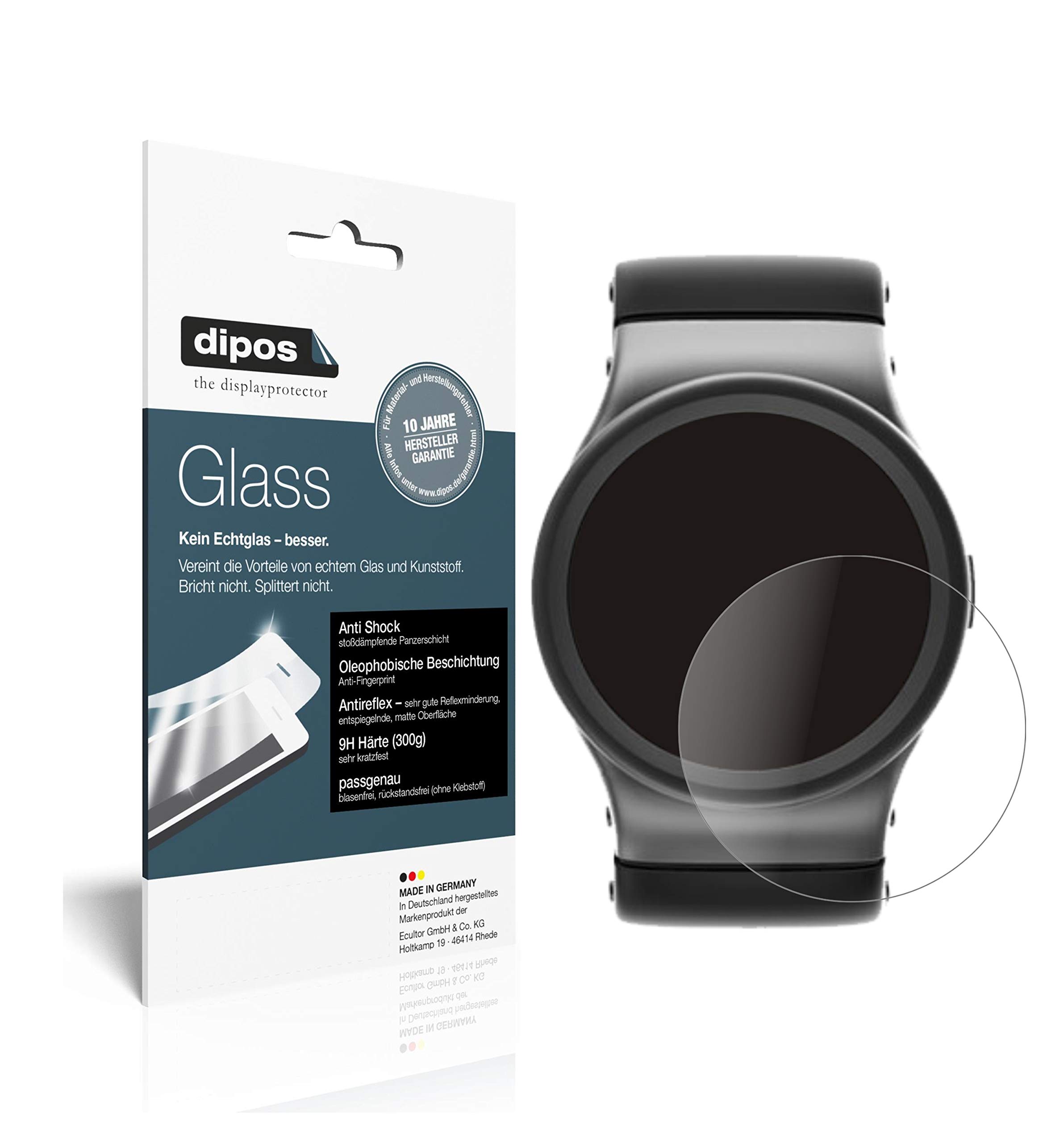 Dipos Pellicola Protettiva Opaca Per Smartwatch AooDen – Vetro Flessibile 9H Anti-Urto, Made In Germany, 10 Anni Di Garanzia