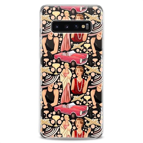 Miniatura 51 de Funda compatible con Samsung A91, A54, A52, A51, A50, A20, A11, A12, A13, A14, A03s, A02s, flexible, transparente, diseño de silicona animal, diseño