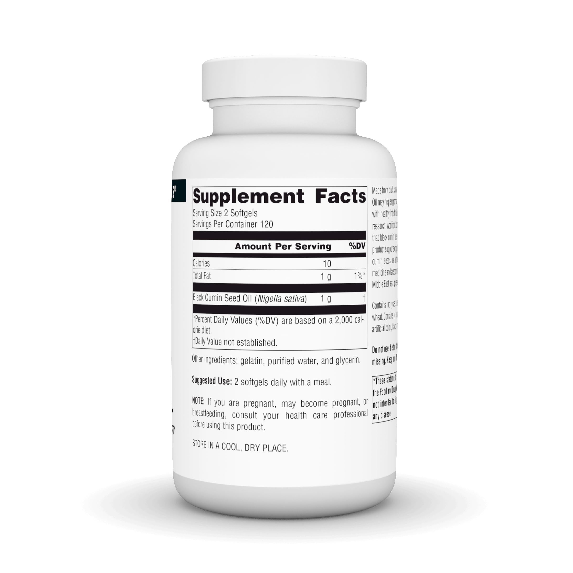 Source Naturals Black Seed Oil - 240 Softgels — Amazon image 3