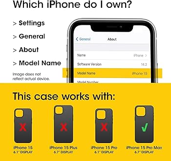 Amazon.com: OtterBox iPhone 15 Pro Max Defender Series XT Case