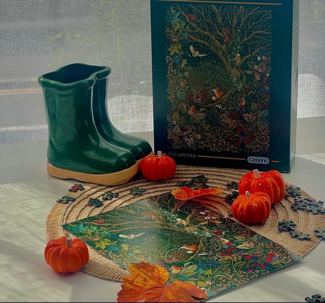 Amazon.com: Gibsons The Art File Secret Garden 1000 Piece Jigsaw