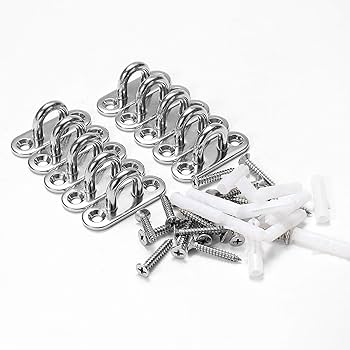 Amazon | ZitFRi パッドアイ10個入り 304ステンレス鋼 長方形