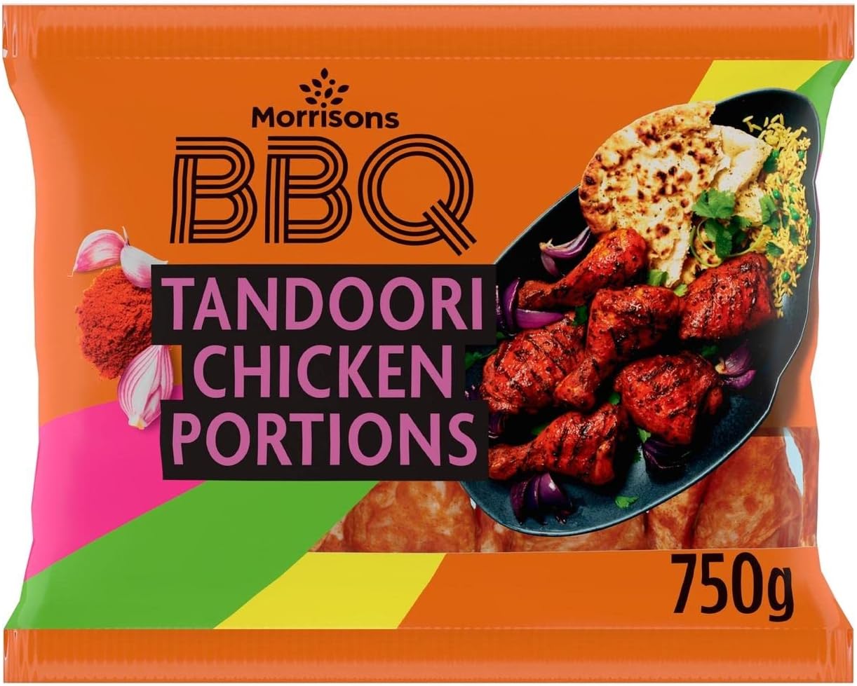 Morrisons BBQ Tandoori Chicken Portions 750g