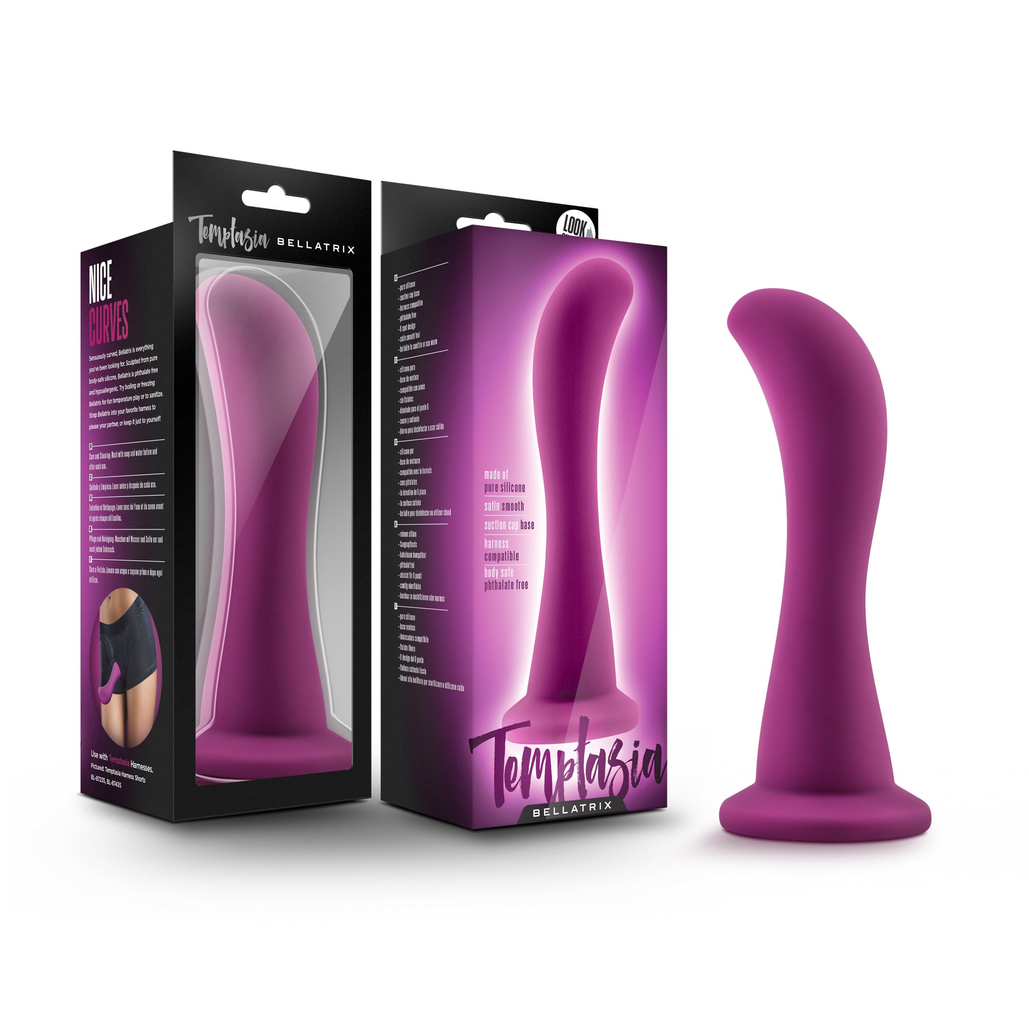 Blush Temptasia Dildos Purple 15.8 cm
