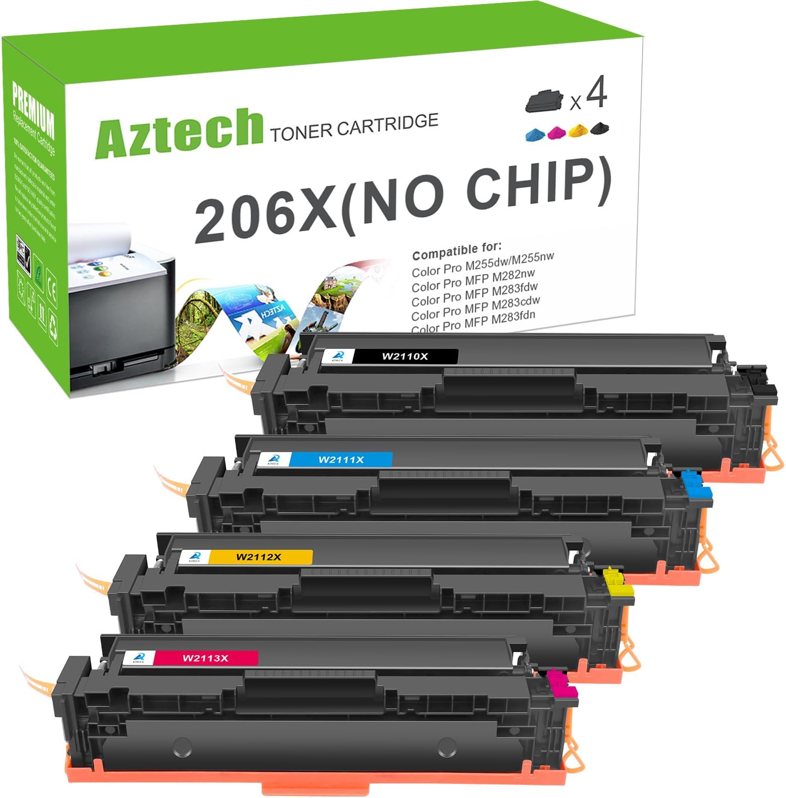 LOMENTICS 312X High-Yield Toner Cartridge 4 Pack CF380X
