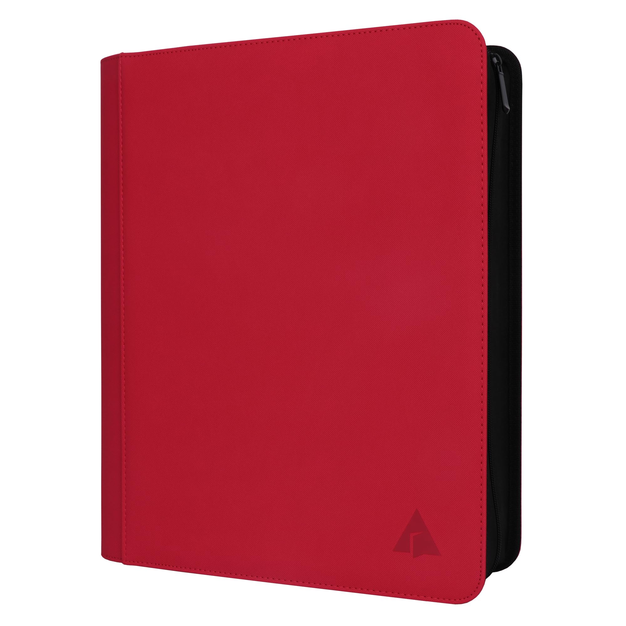 Alteagle Toploader Binder, Holds 504 Toploaders, 9-Pocket Top Loader Binders with Sleeves for TCG & Sports Cards in 3'' x 4'' Toploaders -Red