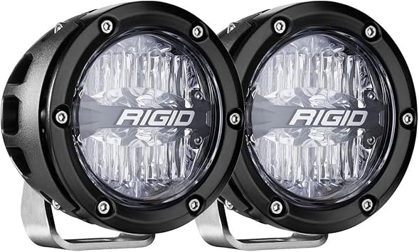 RIGID Industries 360-Series RGBW 4" Offroad Lamp Drive Beam w/RGBW Backlight Pods - Set of 2 [36401]