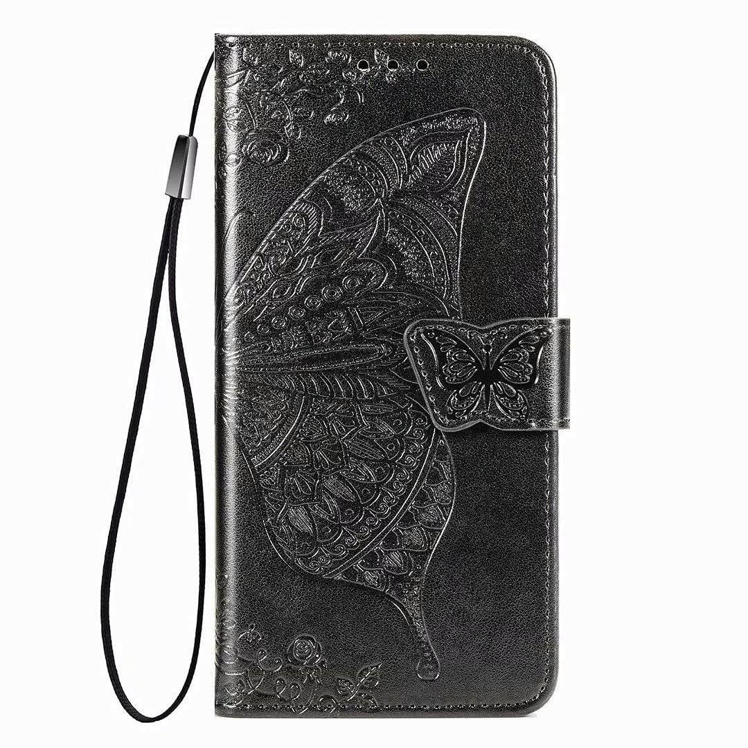 Coque Portefeuille Livre Pour Xiaomi 12 – Noir Cuir – Protection 360° Anti-choc