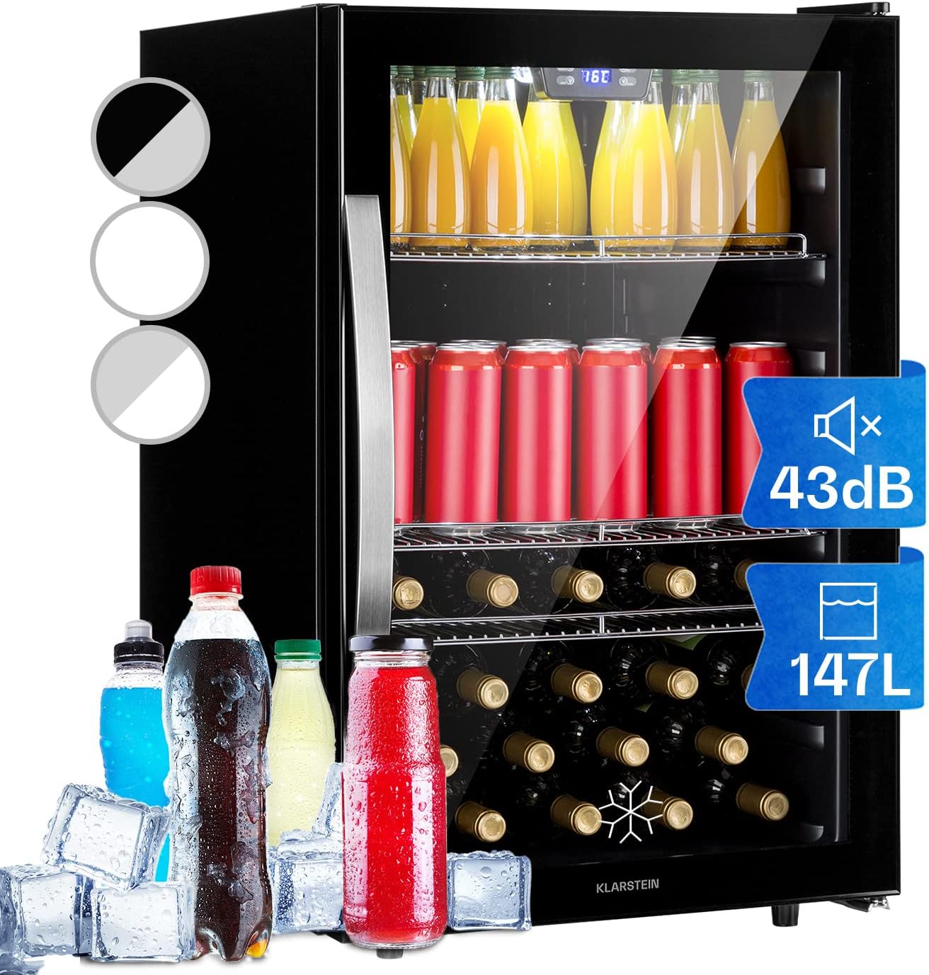 Mini Kühlschrank 4L - Mit LED Beleuchtung Für Gaming Zimmer