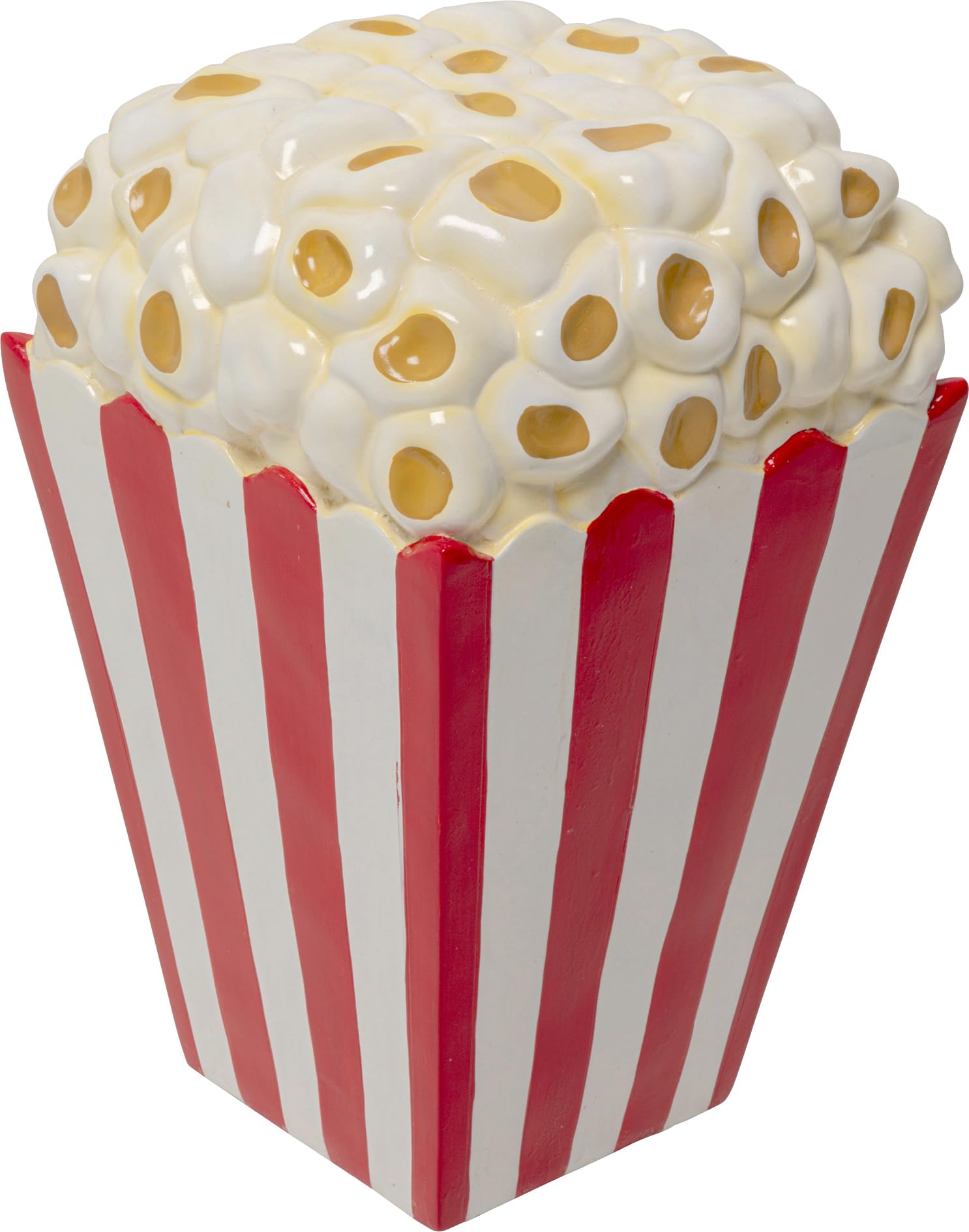 Kare Design Pouf Popcorn, 30x30 cm (H 47 cm), in polyresina dipinta a mano, look giocoso e moderno, soggiorno, cameretta, portata max 110 kg