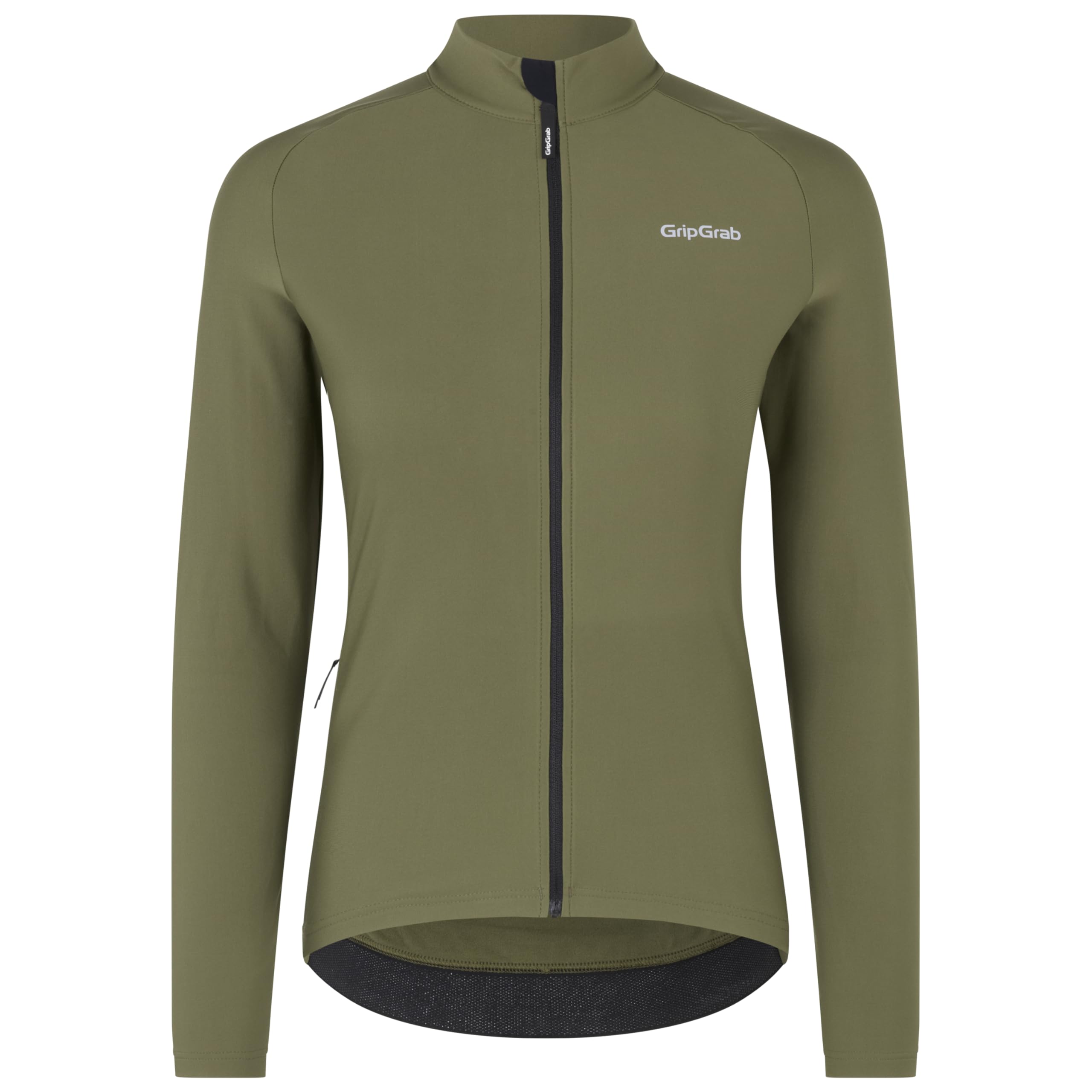 GripGrab PACR Rennrad Trikot Damen - Langarm Thermo Radtrikot - Race Fit | Schmale Passform, weiches Mikrofleece zur Isolierung, durchgehender Reißverschluss & 3 Taschen, für sportliche Sitzposition