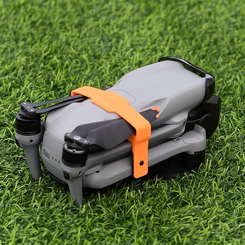 Miniatura 6 de Soporte de hélice para DJI Air 3 3S, protector de correa de hélices estabilizador para DJI Mavic Air 3 / Air 3S Drone Accesorios (naranja)